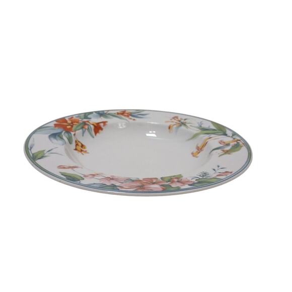 Christopher Stuart Portico 9" Salad Plate Y0244 Replacement Hibiscus FLORAL Fine - Picture 3 of 12